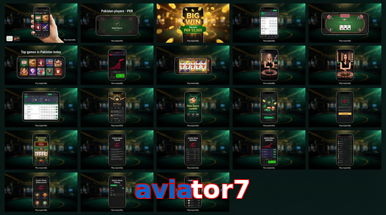 Main screen of Aviator7 bet page for PK players