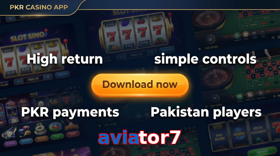 Main screen of Aviator7 gamedownload page for PK players